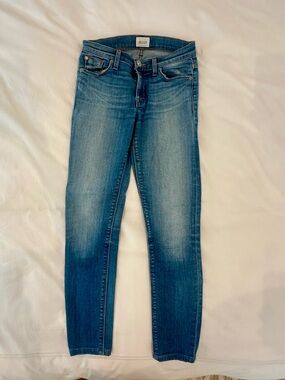 Hudson Jeans Women's Skinny Jeans in Faded Blue